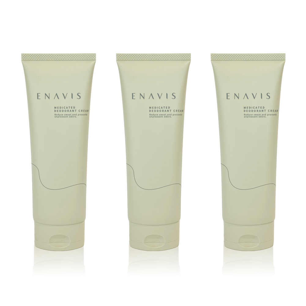 3本セット】ENAVIS デオドラントクリーム 99.9%殺菌 ワキガ対策 3本セット】ENAVIS デオドラントクリーム 99.9%殺菌 ワキガ対策